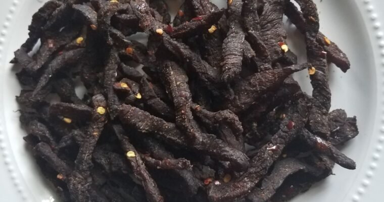 Homemade Spicy Lamb or Beef Jerky: A Flavorful, High-Protein Snack