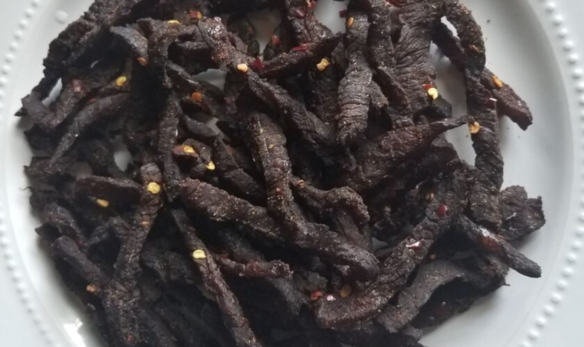 Homemade Spicy Lamb or Beef Jerky: A Flavorful, High-Protein Snack
