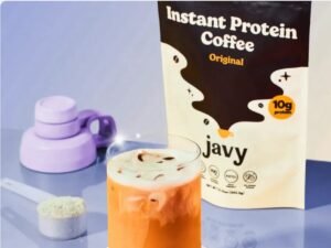 Instant protein coffee